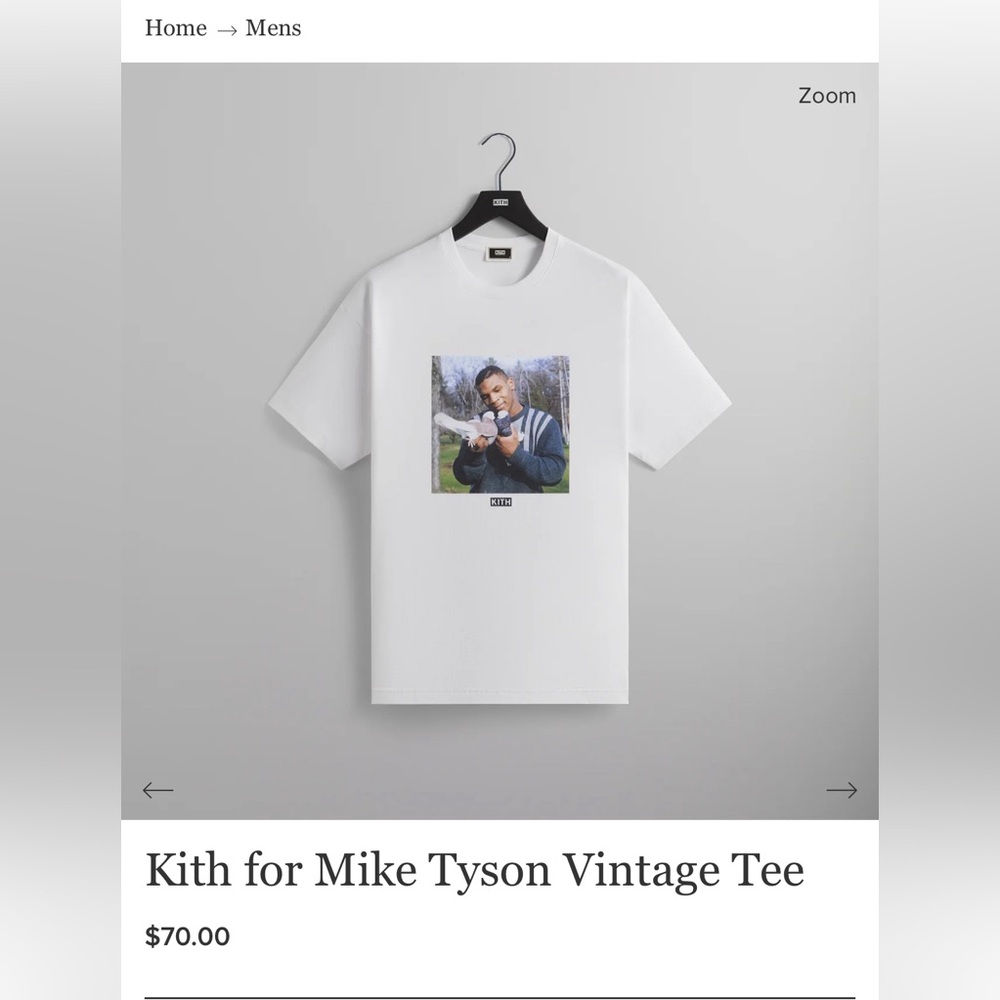NWT KITH Mike Tyson Tee
